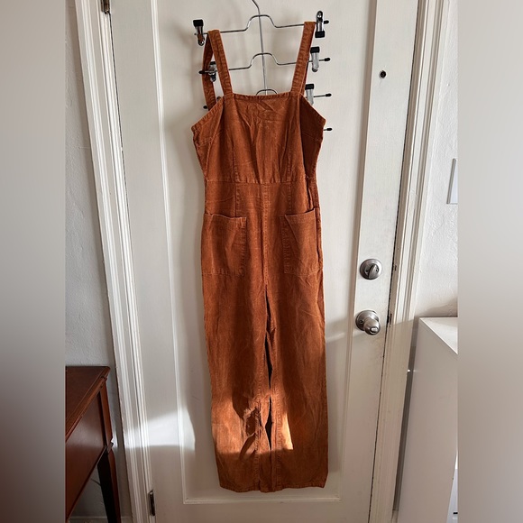 Cotton On Brown Corduroy Jumpsuit Overalls size 2 - Picture 1 of 4